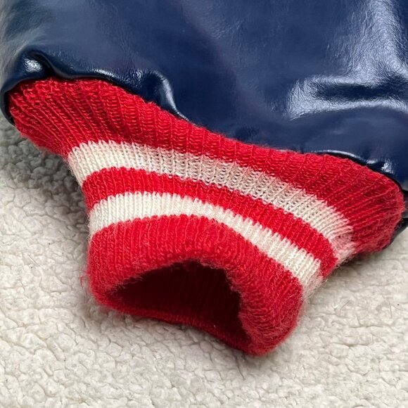 VTG Superman Varsity Jacket Mens XXL Blue Red & White Stripes Justice League USA - Picture 15 of 16